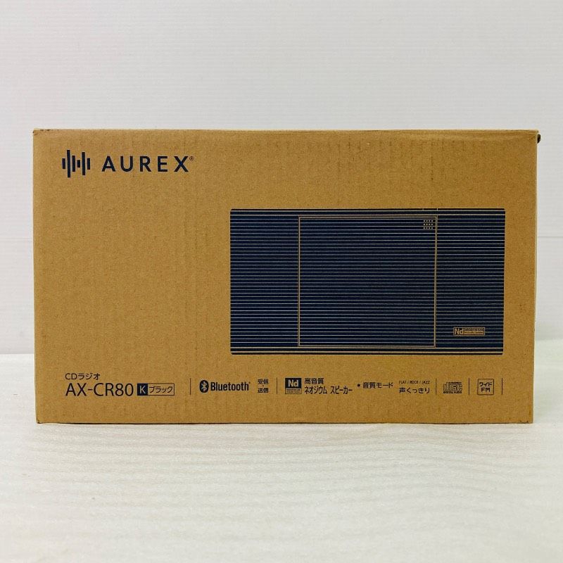 【未使用品】【取説なし】東芝 オーディオ Aurex CDラジオ AX-CR80 TOSHIBA KX2