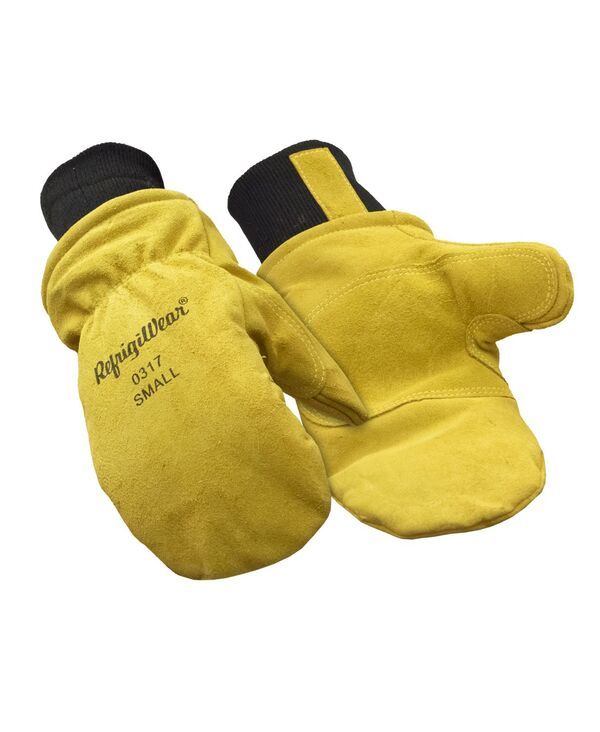 リフリジウェア メンズ アクセサリー 手袋 レザー RefrigiWear Mens Insulated Leather Mitt Gold ゴールド