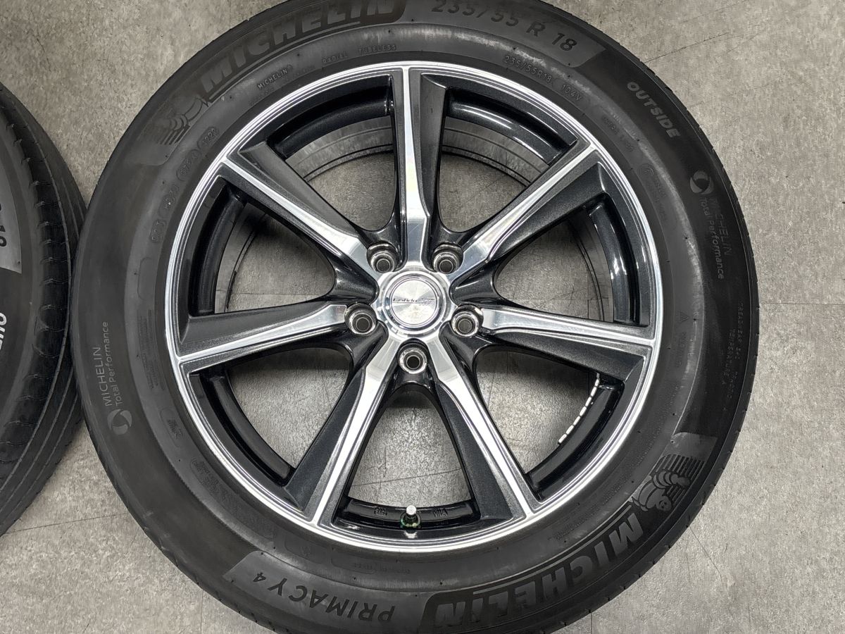 ハリアー RAV4 などに】lofida XT7 18in 8J +42 PCD114.3 235/55R18