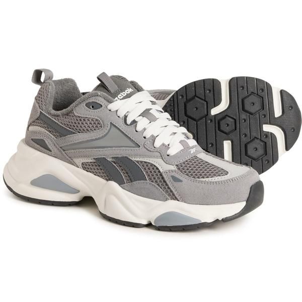 リーボック メンズ シューズ スニーカー レザー Reebok Charge Sneakers Leather For Men Grey2Grey4Vecto red レッド