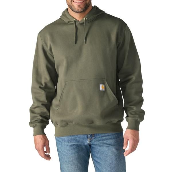 カーハート メンズ トップス シャツ トール フリース パーカー Carhartt K121 Big and Talloose Fit Midweight Fleece Hoodie Factory
