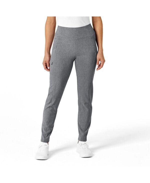 ウィンク レディース ボトムス カジュアルパンツ ハイウエスト プチ Wink Petite RENEW High Waist Power Scrub Pant Grey heather グレー 7,755円
