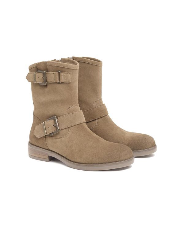 ケルティックアンドコー レディース シューズ ブーツ・レインブーツ アンクル Celtic Co Slouch Biker Ankle Bootaupe トープ