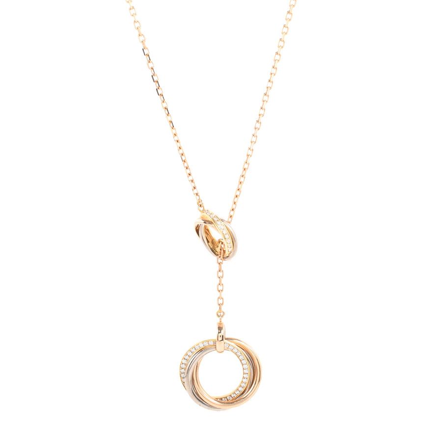 CARTIER カルティエ ネックレス トゥ フォー トリニティ