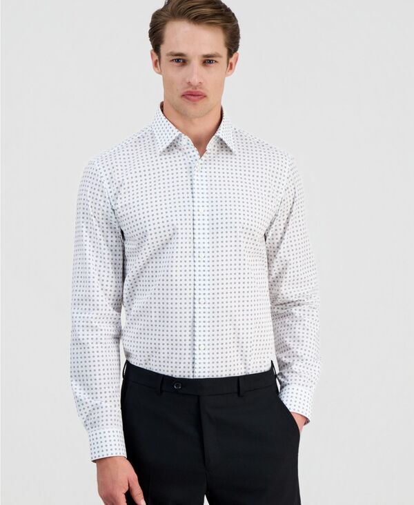 ヒューゴボス メンズ トップス シャツ Hugo Boss Mens ModernFit Patternedresshirt Light Pastel Green グリーン