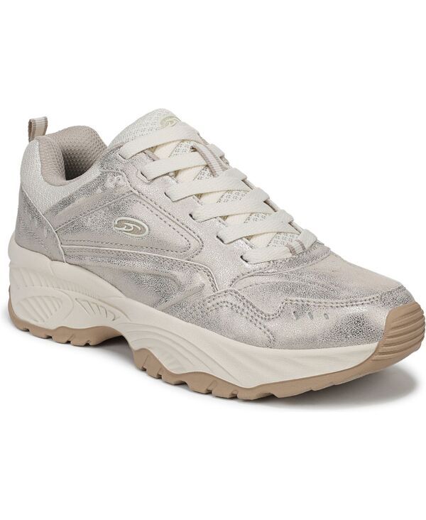 ドクター・ショール レディース シューズ スニーカー レース Dr Scholls Womenselena LaceUp Sneakers Gold Faux Leather ゴールド