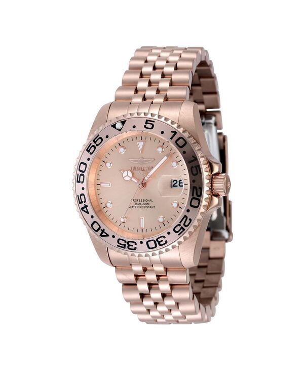 インビクタ レディース アクセサリー 腕時計 Invicta Womens 48386 Pro Diver Quartz 3 Hand Rose Goldial Watch Gold ゴールド