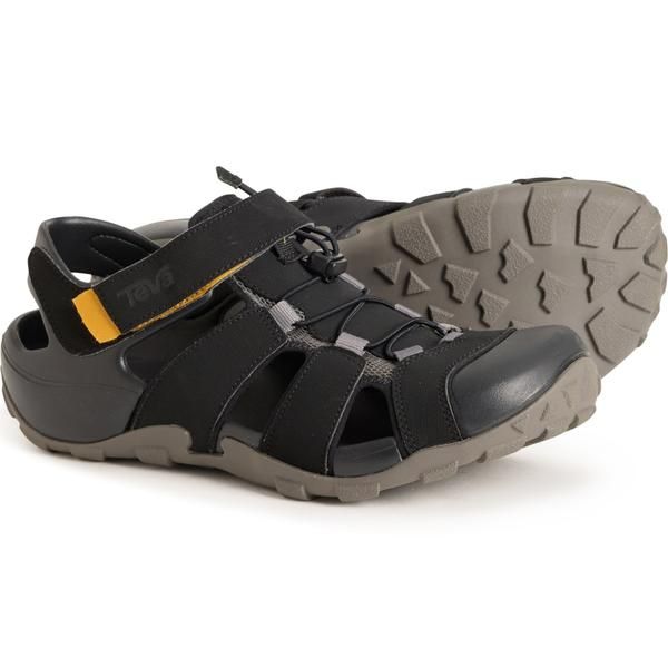 テバ メンズ シューズ サンダル Teva Flintwood Water Sandals For Men Black ブラック