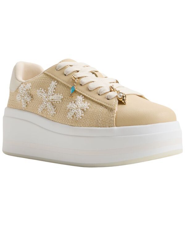 アルド レディース シューズ スニーカー ALDO Womensolair Low Top Round Toe Sneakers Natural SmoothRaffia 25,752円