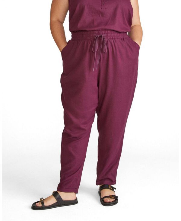 ユニバーサル スタンダード レディース ボトムス カジュアルパンツ プラスサイズ リネン Universal Standard Womens Plusize Sayville Linen Pant A