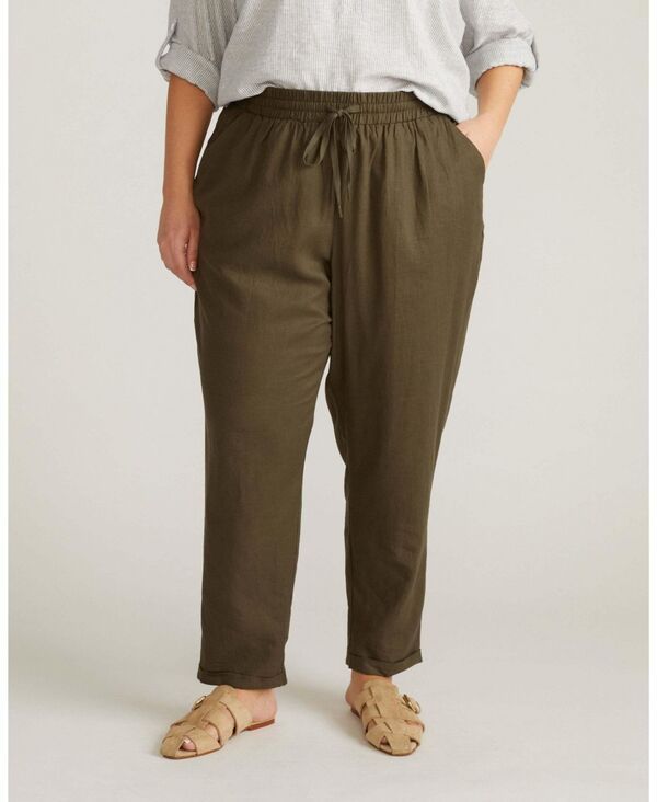 ユニバーサル スタンダード レディース ボトムス カジュアルパンツ プラスサイズ リネン Universal Standard Womens Plusize Sayville Linen Pant C