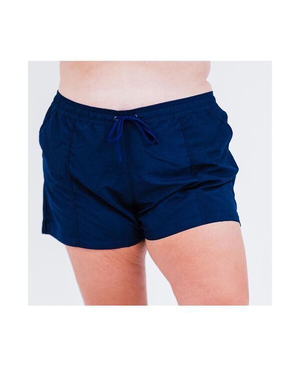 カリプサ レディース 水着 ボトムスのみ プラスサイズ ショートパンツ Calypsa Plusize Chlorine Resistant 23 Board Shorts Navy ネイビー