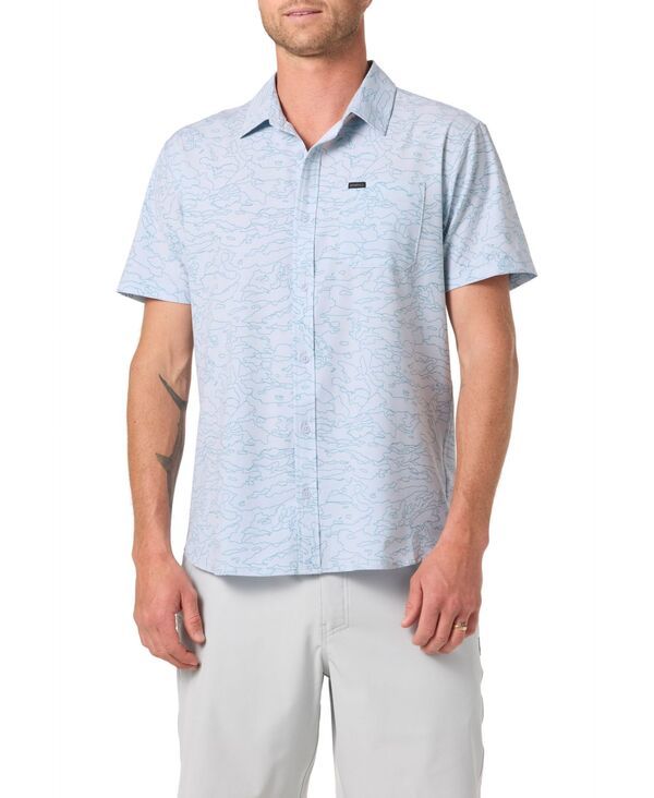 オニール メンズ トップス シャツ 半袖 ONeill Mens TRVLR Traverse UPF ShortSleeve Shirt Highrise