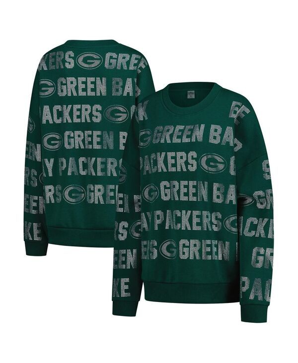 ゲームデイ・クチュール レディース アウター パーカー・スウェット シャツ Gameday Couture Womens Green Bay Packers Oversized Hypera Rhin