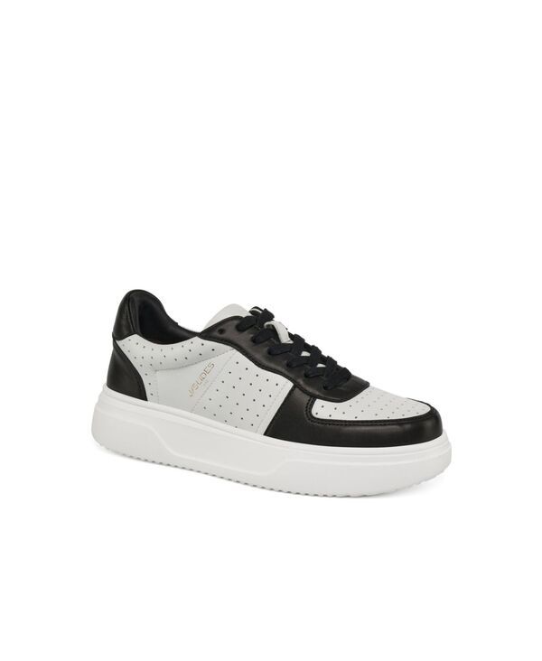 ジェースライズ レディース シューズ スニーカー JSlides Felix Sneaker Black white leather ホワイト