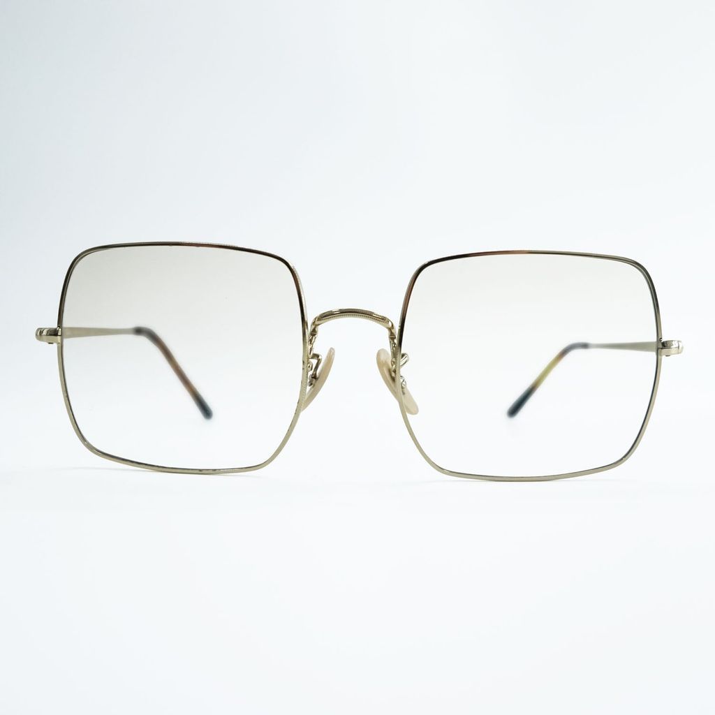 Ray-Ban サングラス スクエア 1971 SQUARE CLASSIC ゴールド ブラウン メタルフレーム RB1971 9147/51 54_19 145 2N イタリア製