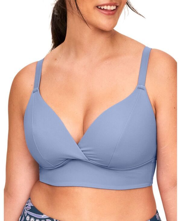アドアミー レディース 水着 トップのみ プラスサイズ Adore Me Plusize Nina Swimwear Bra Top Dark purple パープル