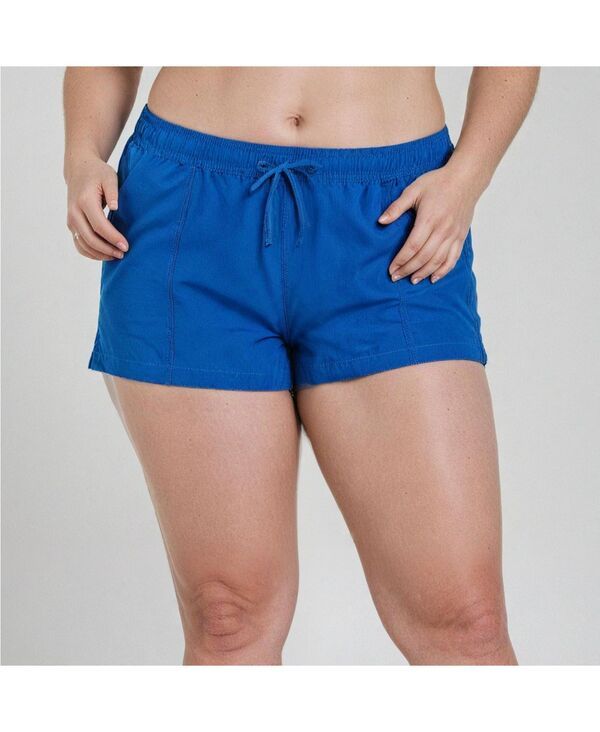 カリプサ レディース 水着 ボトムスのみ プラスサイズ ショートパンツ Calypsa Plusize Chlorine Resistant 23 Board Shorts Marine