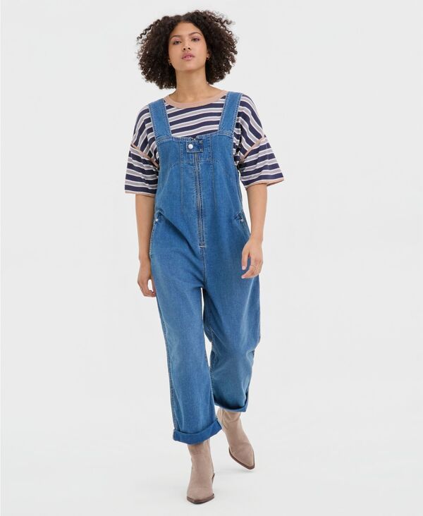 フリーピープル レディース トップス ジャンプスーツ Free People Womens Jude One Piece Mid Indigo インディゴ