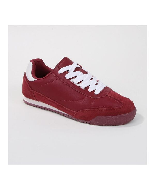 バーネス レディース シューズ スニーカー BERNESS Landon Retro Gum Sole Sneaker Burgundy バーガンディ