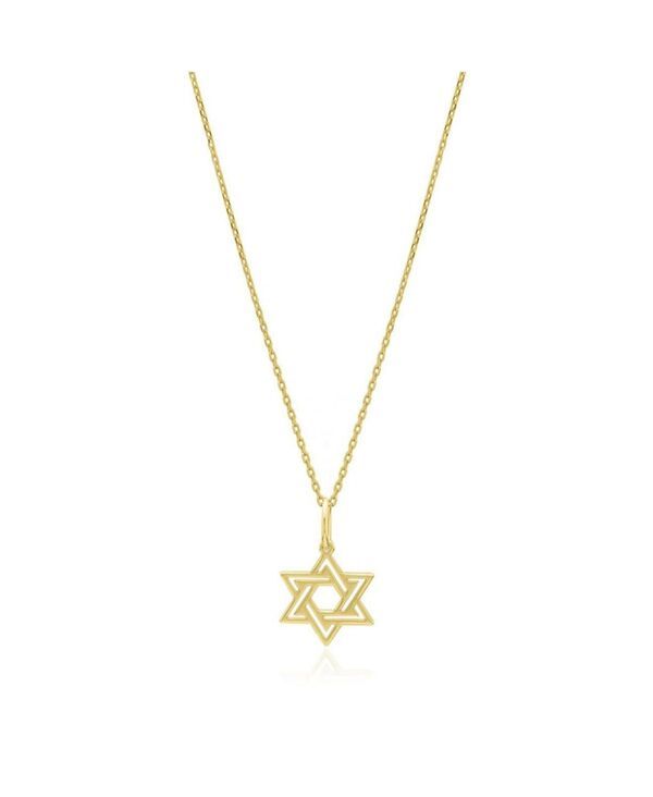 ザ・ラブリー レディース アクセサリー ネックレス・チョーカー・ペンダントトップ レース The Lovery Double Star of David Necklace Gold ゴールド