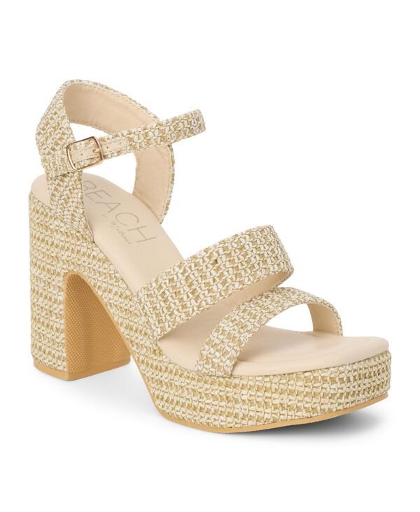 ビーチバイマティス レディース シューズ サンダル BEACH by Matisse Womens Alessia Sandal Beige ベージュ