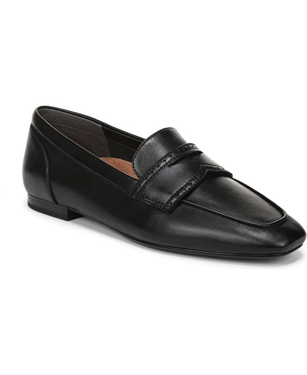 バイオニック レディース シューズ スリッポン・ローファー Vionic Womensadie Loafers Black leather ブラック