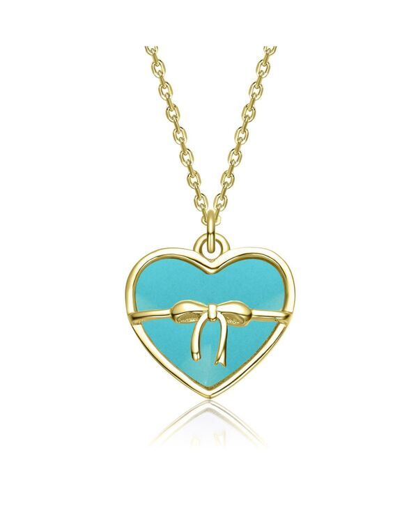ジジガール レディース アクセサリー ネックレス・チョーカー・ペンダントトップ レース GiGiGirl Dainty Plated Whimsical Heart Bow Charm Pendant