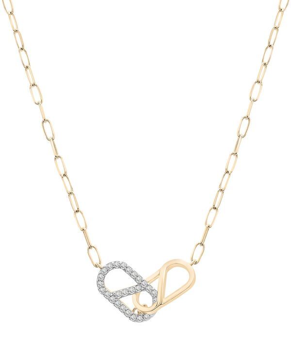 ラップド レディース アクセサリー ネックレス・チョーカー・ペンダントトップ レース Wrappediamond Interlocking Link 18 Pendant Necklace 16 ct