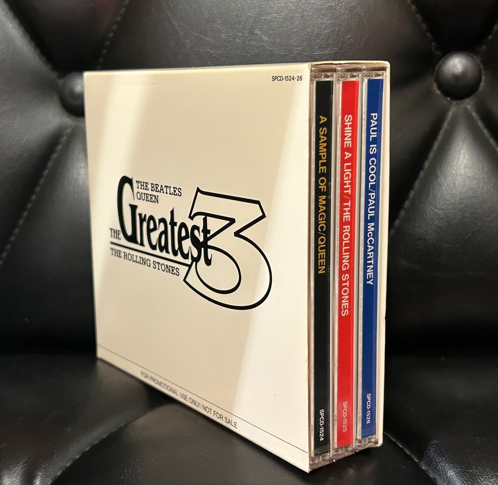 激レアプロモCD3枚セット】Queen - Rolling Stones - Paul McCartney