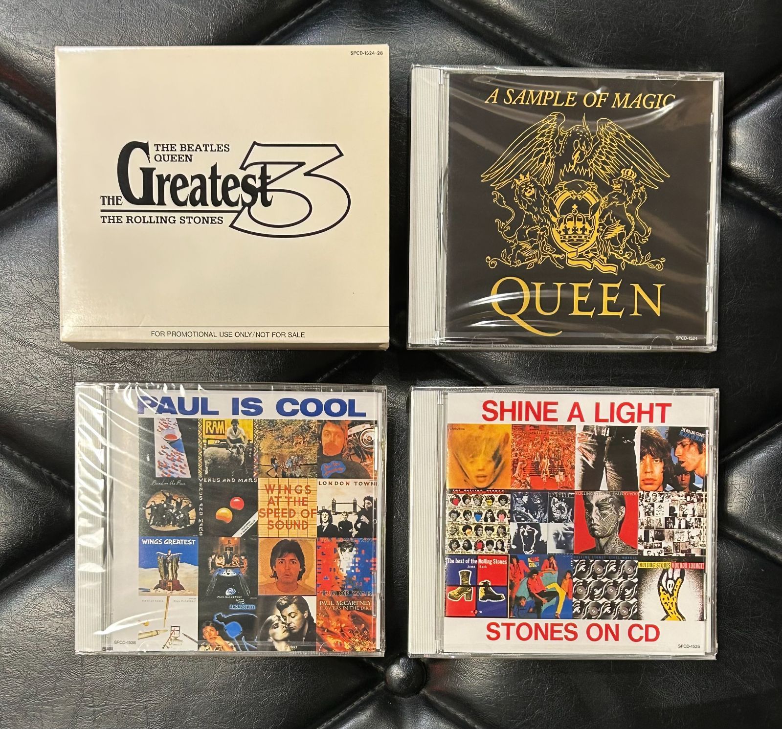 激レアプロモCD3枚セット】Queen - Rolling Stones - Paul McCartney