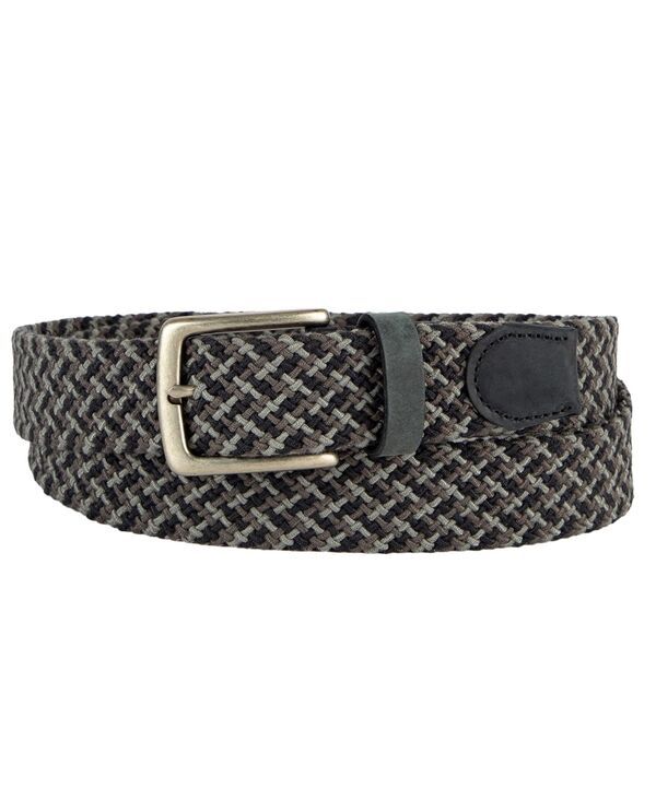 トッミーバハマ メンズ アクセサリー ベルト Tommy Bahama Mens 38 MM Stretch Webelt Black ブラック