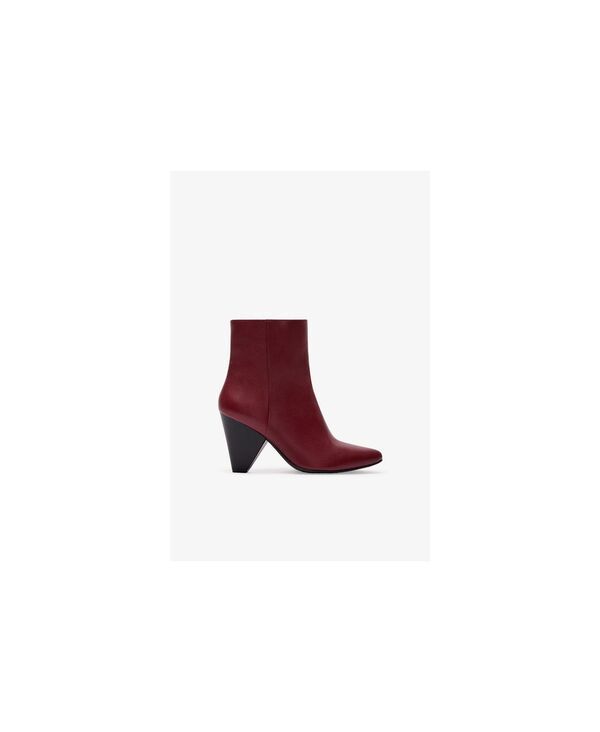 マルセラ レディース シューズ ブーツ・レインブーツ アンクル Marcella Womens Leo Ankle Boots Burgundy バーガンディ