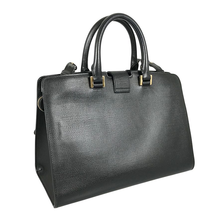 最終値下げ　イヴ・サンローラン　レザーバッグ　ガバスシック イヴ・サンローラン YVES SAINT LAURENT カバス シック 370697 レザー