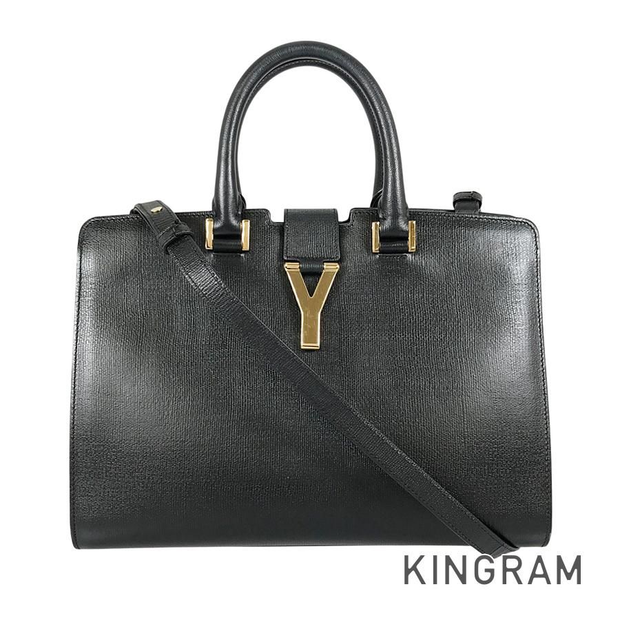 最終値下げ　イヴ・サンローラン　レザーバッグ　ガバスシック イヴ・サンローラン YVES SAINT LAURENT カバス シック 370697 レザー