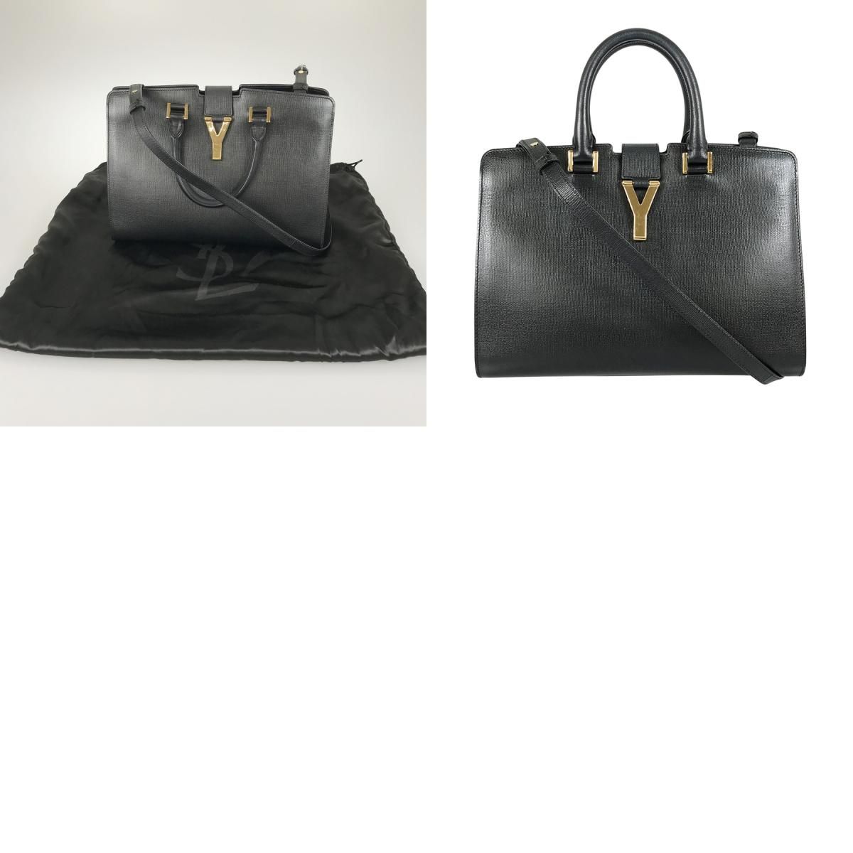 イヴ・サンローラン YVES SAINT LAURENT カバス シック 370697 レザー
