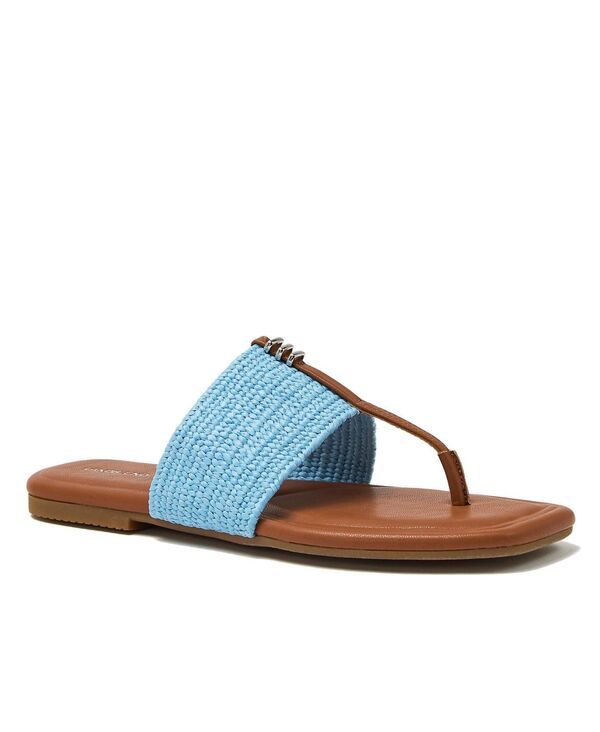 ランズエンド レディース シューズ サンダル Lands End Womens Haven Stretch Raffia Sandals Nantucket breeze