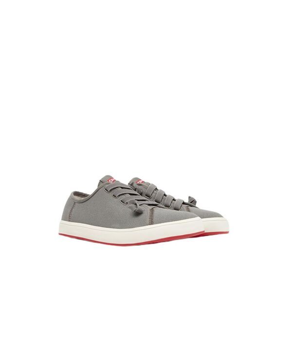 カンペール レディース シューズ スニーカー レザー Camper Womens Peu Rambla II Leather Sneaker Grey グレー