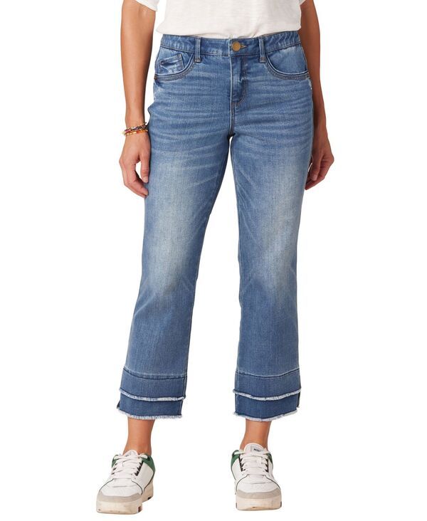 デモクラシー レディース ボトムス デニムパンツ ジーンズ Democracy Womens Kick Flare MidRise Jeans Mid Blue ブルー