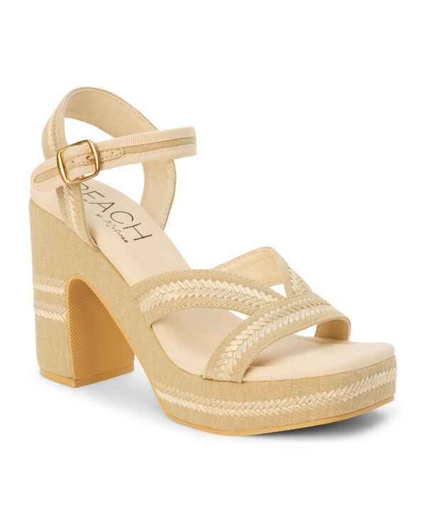 ビーチバイマティス レディース シューズ サンダル BEACH by Matisse Womens Adelaide Sandal Sand サンド