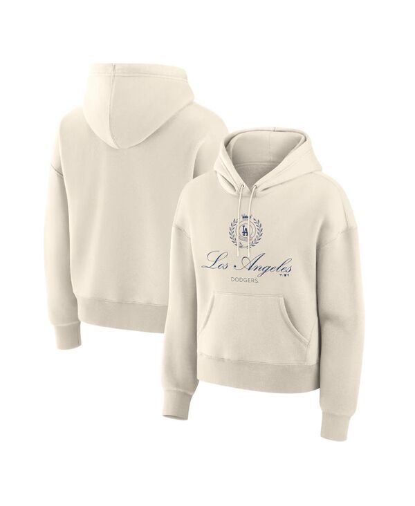 ファナティクス レディース アウター パーカー・スウェット フリース Fanatics Womens Cream Los Angeles Dodgers Legacy Fleece Hoodie Cr