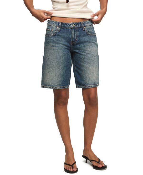 ラッキーブランド レディース ボトムス ハーフパンツ・ショーツ ショートパンツ ローライズ Lucky Brand Womens RelaxedFit LowRise Bermuda Shorts B