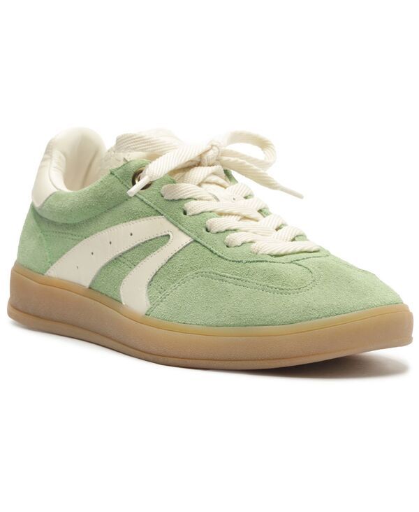 アレッツォ レディース シューズ スニーカー マキシ Arezzo Womens Maxine Round Toe Flat Sneakers Green グリーン