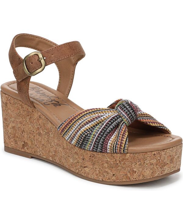 ブローフィッシュマリブ レディース シューズ サンダル Blowfish Malibu Womens Adore Strappy Sandals Brown Multi Fabric ブラウン