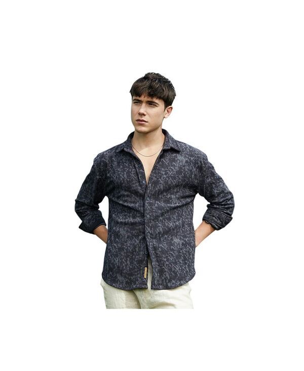 キャンパスストラ メンズ トップス シャツ コーデュロイ Campusutra Faded Corduroy Oversized Shirt Blue ブルー