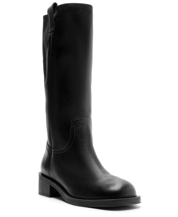 アレッツォ レディース シューズ ブーツ・レインブーツ ヒール Arezzo Womens Hadley Low Block Heel Boots Black ブラック