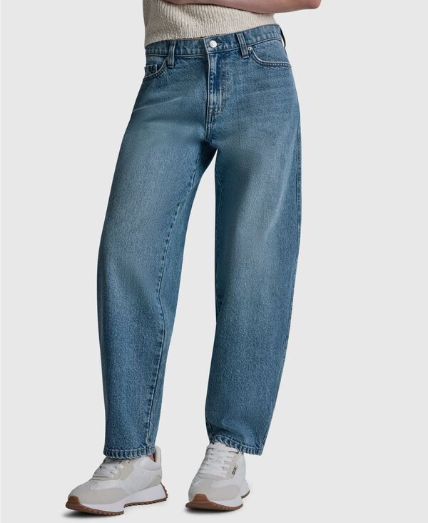 ダナキャランニューヨーク レディース ボトムス デニムパンツ コットン DKNY Jeans Womens MidRise BarrelLeg Cotton Jeans Cedar Street