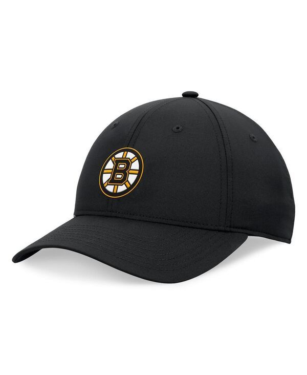 ファナティクス シグネチャー メンズ アクセサリー 帽子 Fanaticsignature Mens Black Boston Bruins Front Office Ripstop Adjustab