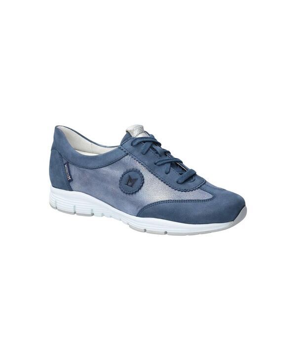 メフィスト レディース シューズ スニーカー デニム レザー Mephisto Womens Yael Denim Artesia Leather Sneaker Denim デニム