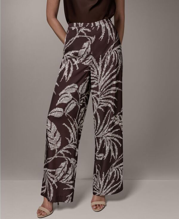 ダナ キャラン ニューヨーク レディース ボトムス カジュアルパンツ プリント Donna Karanew York Womens Printed MidRise Pants Canyon Mul